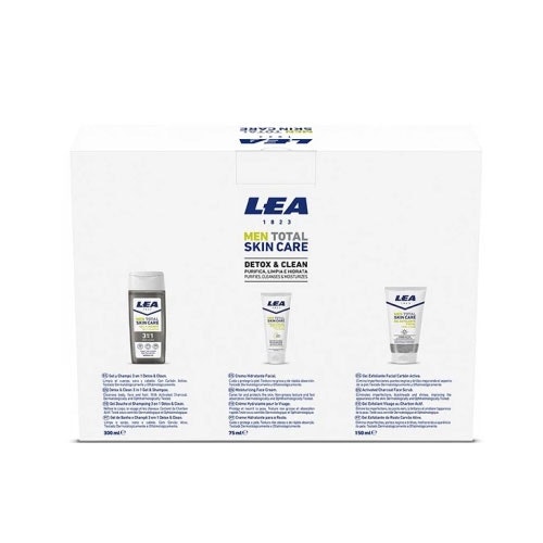 LEA Men Total Skin Care Detox & Clean Kit REA