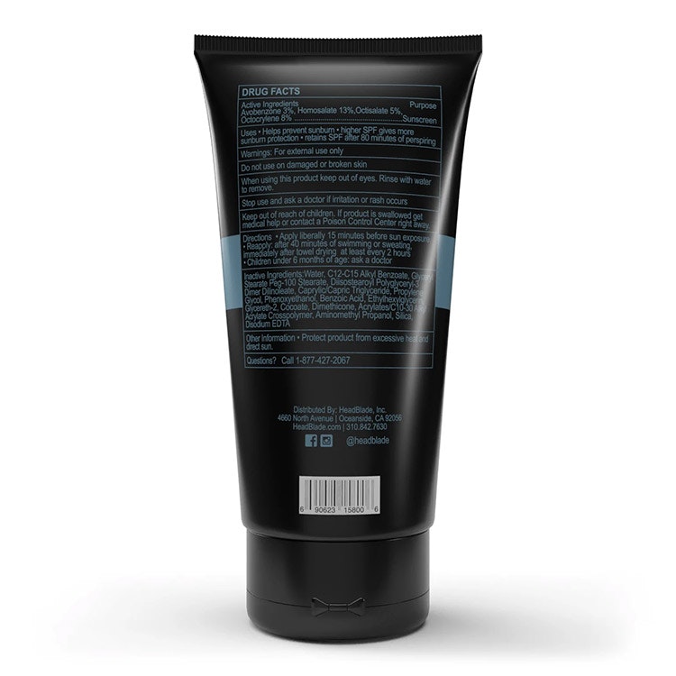 HeadBlade HeadLube Lotion SPF50 REA