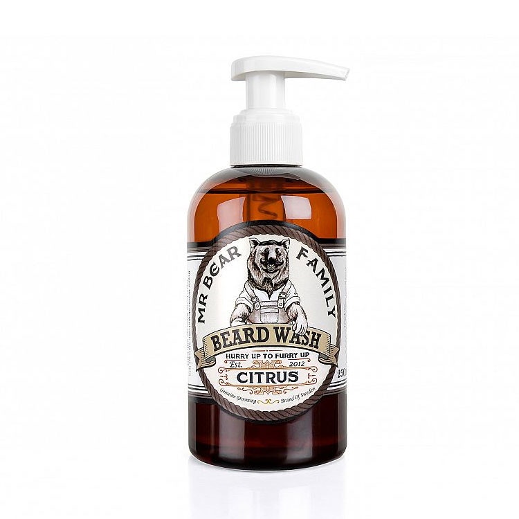 Mr Bear Family Beard Wash Citrus