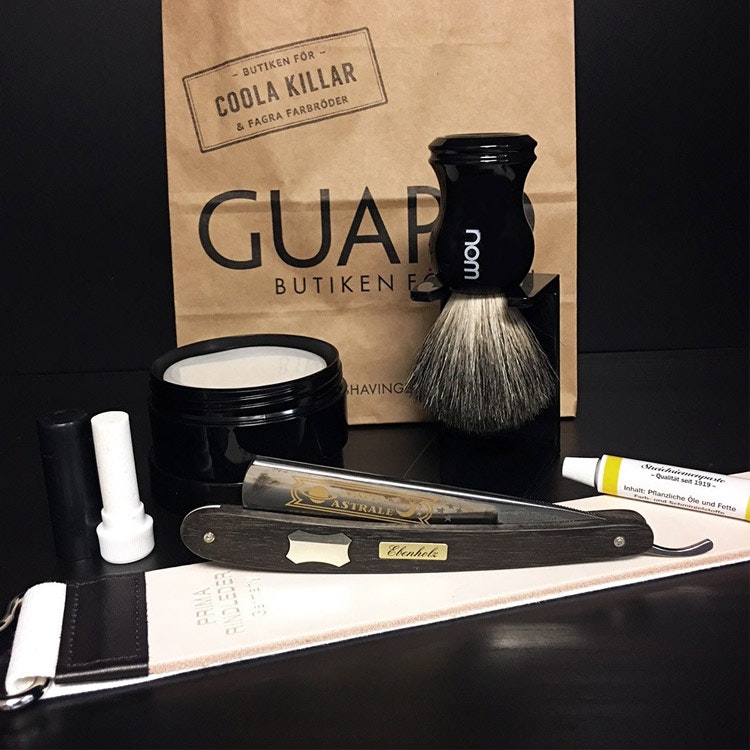 GUAPO Classic Rakknivspaket Ebenholts