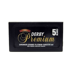 Derby Premium Dubbelrakblad 5-pack