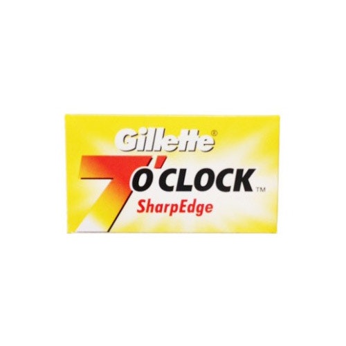 Gillette 7 O'Clock Sharp Edge Dubbelrakblad 5-pack