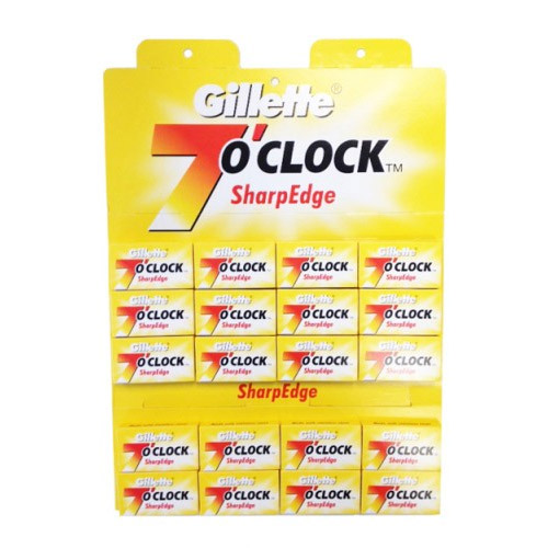 Gillette 7 O'Clock Sharp Edge Dubbelrakblad 100-pack