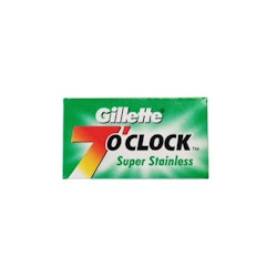 Gillette 7 O'Clock Super Stainless Dubbelrakblad 5-pack
