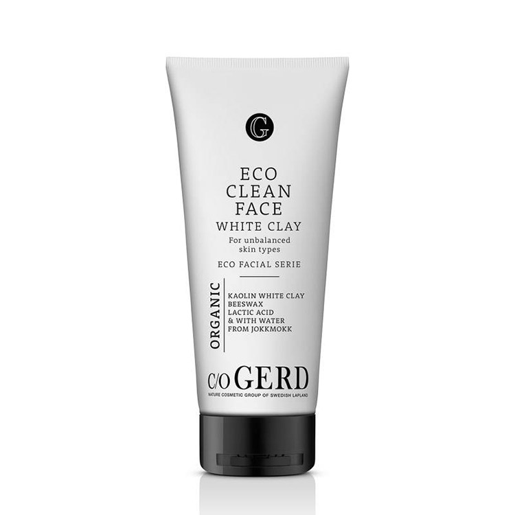 c/o Gerd Clean Face White Clay 200 ml, Den ultimata ansiktsrengöringen för obalanserad hy eller för dig med acne.