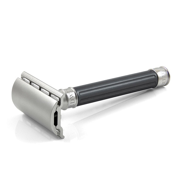 Edwin Jagger 3ONE6 Stainless Steel Gunmetal DE Razor