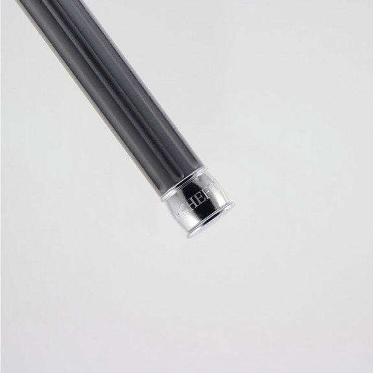 Edwin Jagger 3ONE6 Stainless Steel Gunmetal DE Razor, Premium hyvel i rostfritt stål som ger minimal bladkänsla.