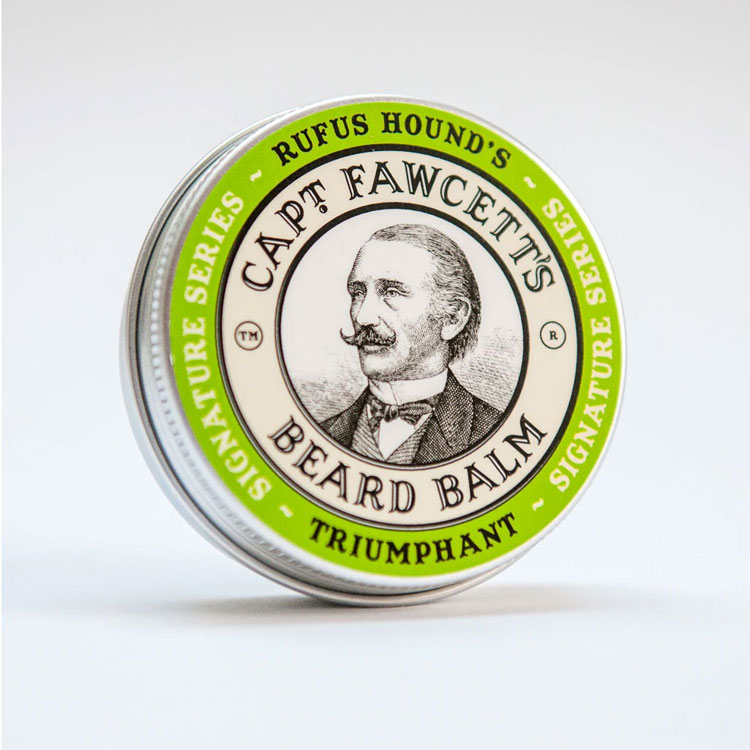 Captain Fawcett Rufus Hound's Triumphant Beard Balm, Vårdande skäggvax för styling.