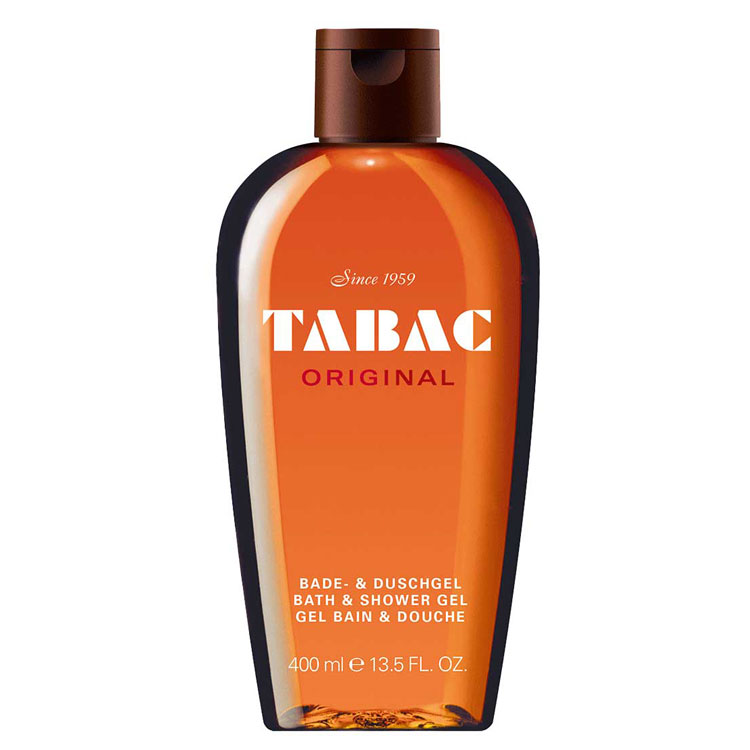 Tabac Original Bath & Shower Gel, Manlig duschkräm i stor flaska som även kan användas som badgel.