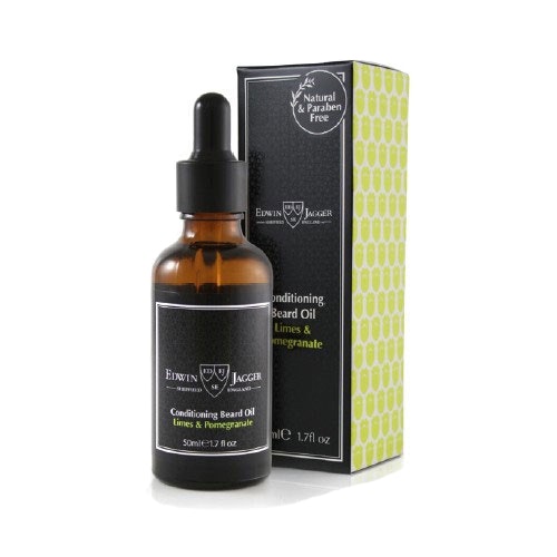 Edwin Jagger Conditioning Beard Oil Limes & Pomegranate