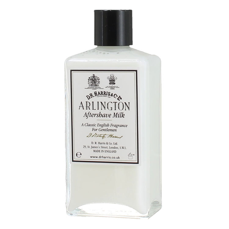 D.R. Harris Arlington Aftershave Milk, Alkoholfri raklotion som lugnar och återfuktar huden efter rakning.