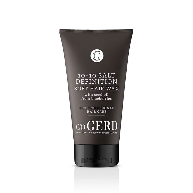 c/o Gerd Salt Definition Hair Wax 10/10 SOFT, Ekologiskt hårvax för kort och finare hår.