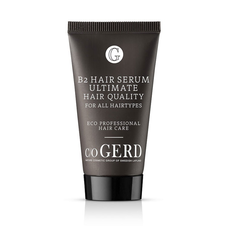 c/o Gerd B2 Hair Serum 30 ml, Hårserum med silke och blåbärsfröolja som återfuktar och motverkar kluvna toppar och frissighet.