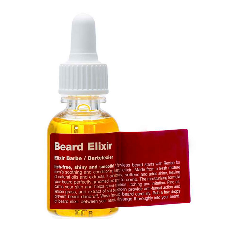 Recipe for men Beard Elixir, Vårdande skäggolja för ett lättskött och mjällfritt skägg.