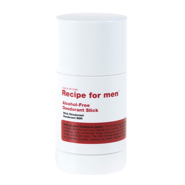 Recipe for men Deodorant Stick, Effektivt och milt återfuktande deo stick utan alkohol.