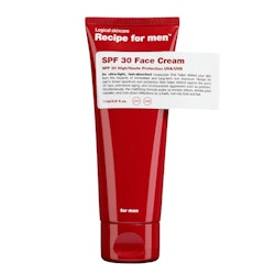 Recipe for men SPF 30 Face Cream