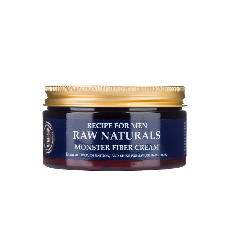 Raw Naturals Monster Fiber Cream, Fibervax för håret som ger maximalt med stadga, definition och hållfasthet.