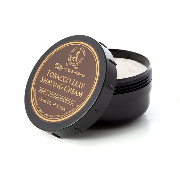 Taylor of Old Bond Street Tobacco Leaf Shaving Cream Bowl 150 g