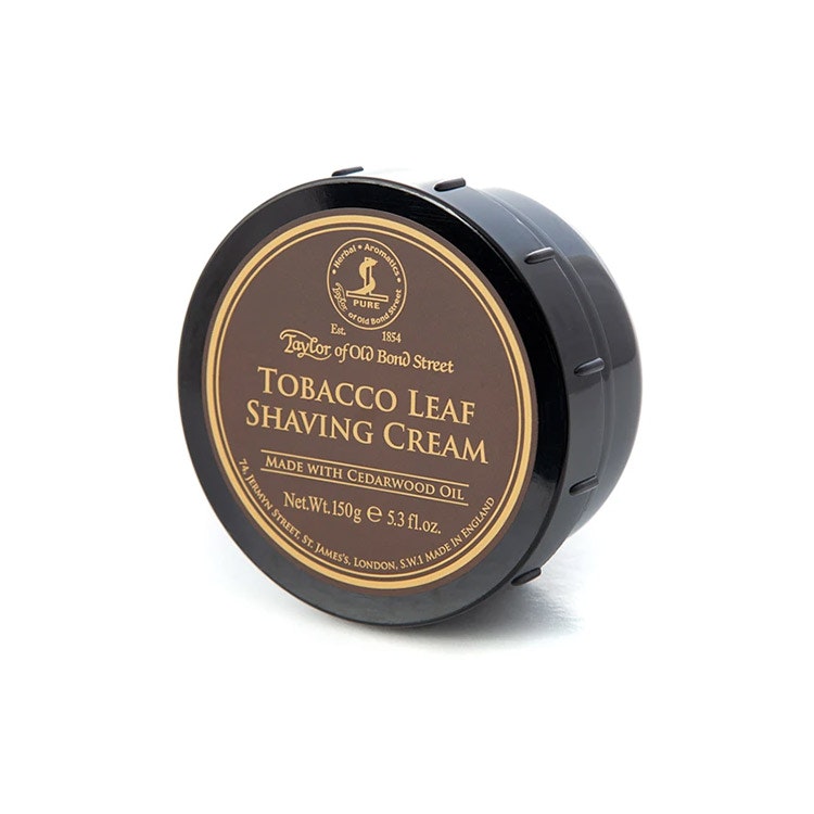 Taylor of Old Bond Street Tobacco Leaf Rakkräm 150 g