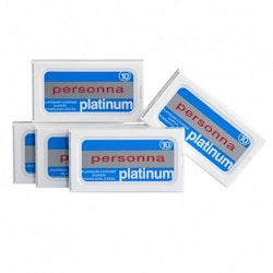 Personna Platinum Chrome Dubbelrakblad 50-pack