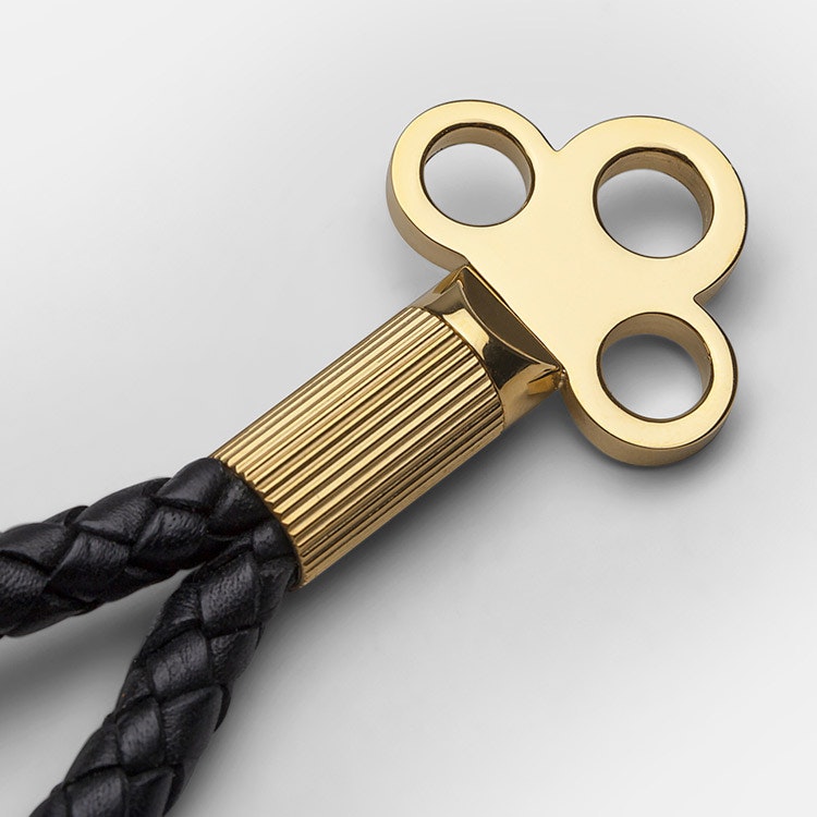 Skultuna Keyholder Gold Black