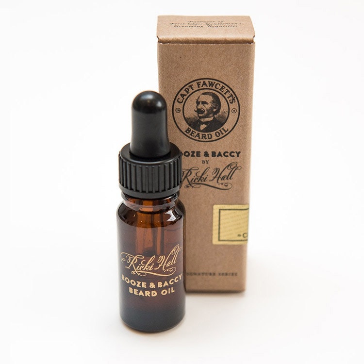 Captain Fawcett Ricki Hall Booze & Baccy Beard Oil 10 ml