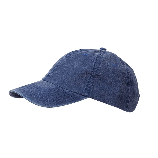 Wigens Baseball Cap Cotton Twill Navy