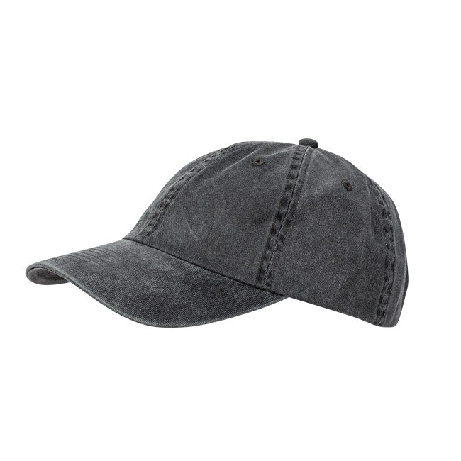 Wigens Baseball Cap Cotton Twill Black