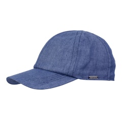 Wigens Baseball Cap Linen Navy