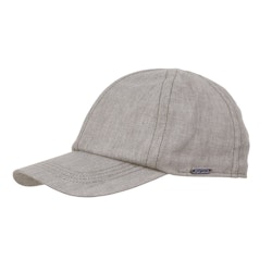 Wigens Baseball Cap Linen Khaki