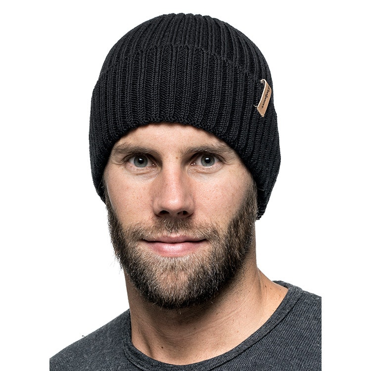 Woolpower Beanie Rib Black