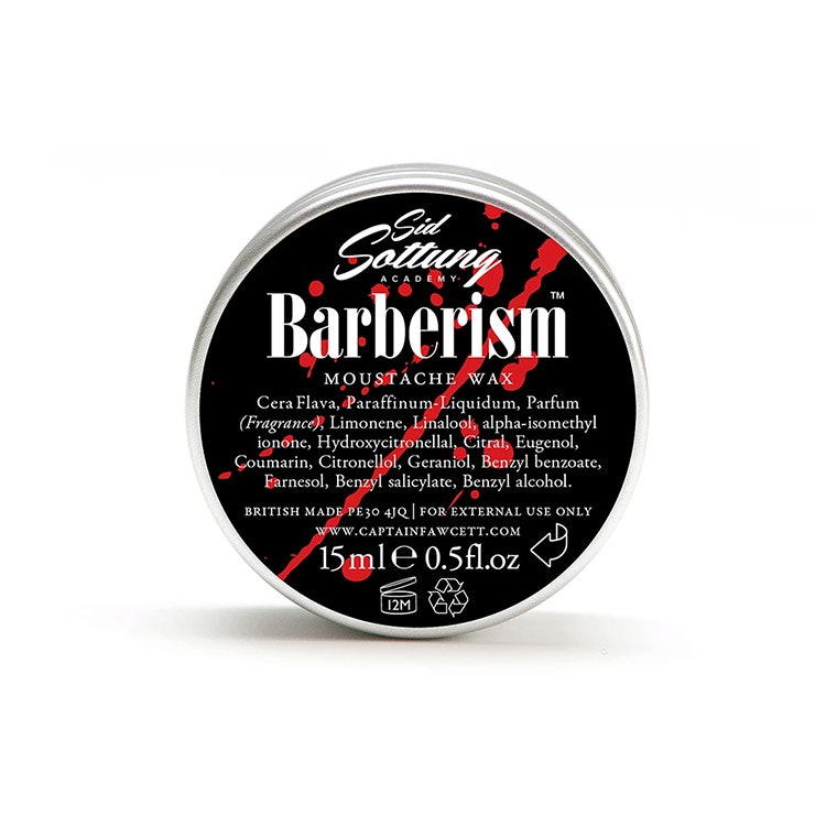 Captain Fawcett Barberism Moustache Wax