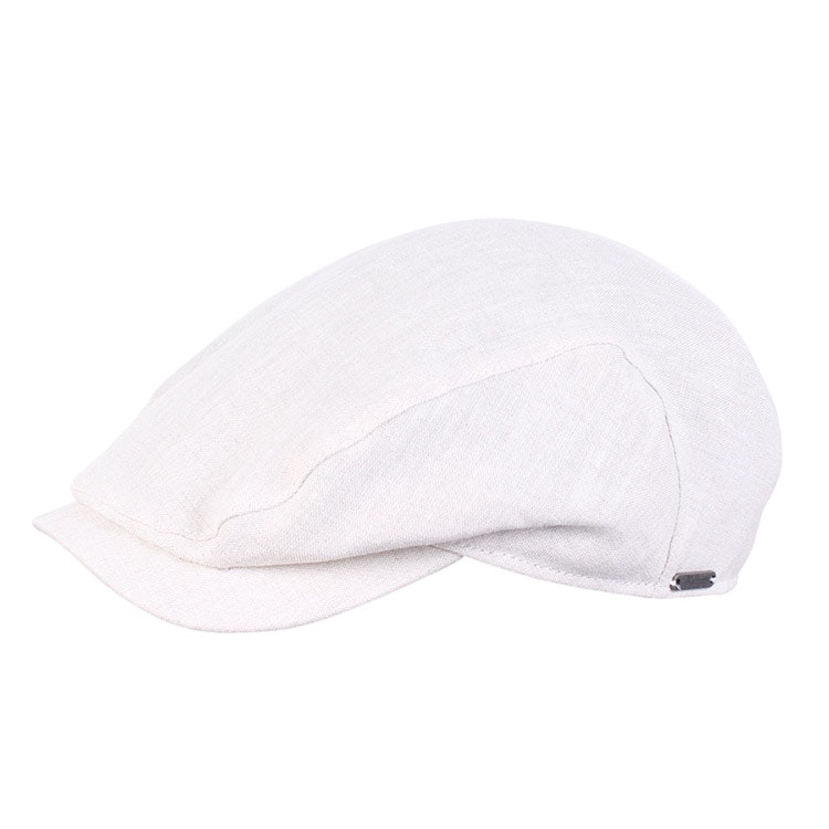 Wigens Ivy Contemporary Cap Linen Ecru - GUAPO Butiken För Män