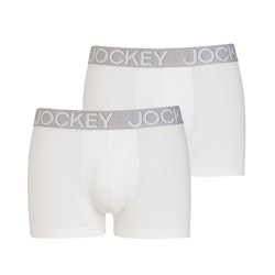 Jockey 3D Short Trunk 2-pack White