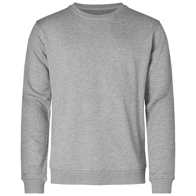 Resteröds Sweatshirt Bamboo Grey Melange