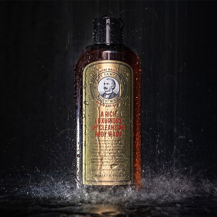 Captain Fawcett Ricki Hall's Booze & Baccy Body Wash