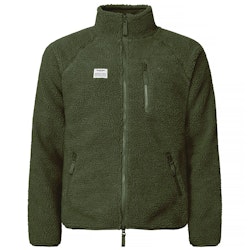 Resteröds Fleece Jacket Zip Army Green