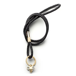 Skultuna Keychain Gold Black