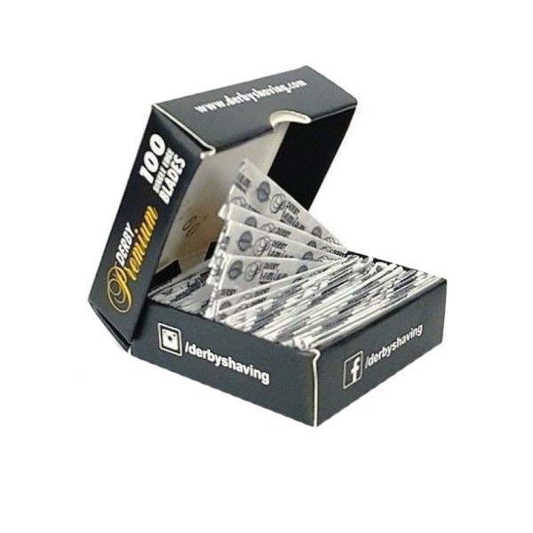 Derby Premium Single Edge Razor Blade 100-p