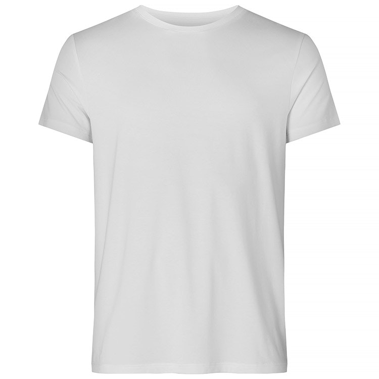 Resteröds R-Neck Tee Bamboo White