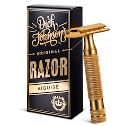 Dick Johnson Safety Razor Aiguise Gold