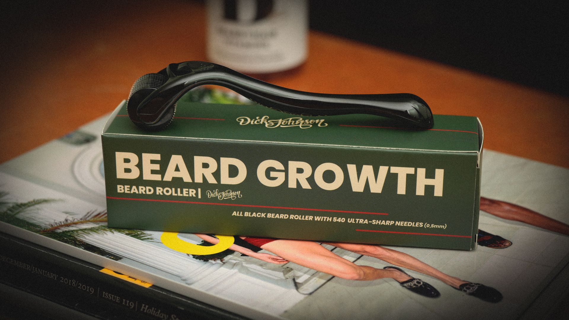 Dick Johnson Dick's Beard Lab Beard Growth Roller