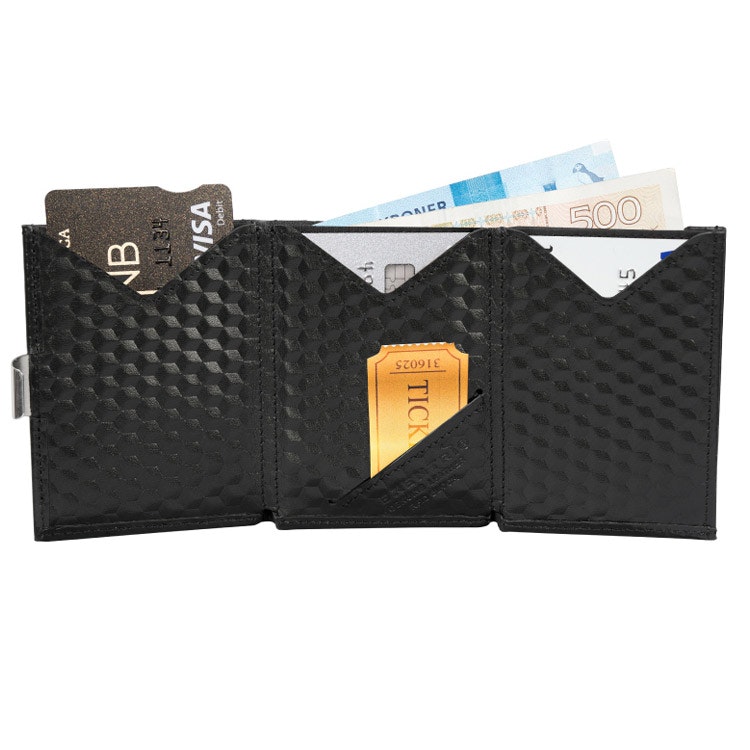 Exentri Wallet Black Cube