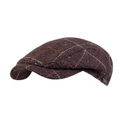 Wigens Harris Tweed Ivy Contemporary Cap 697 Brown