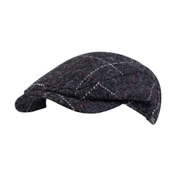 Wigens Harris Tweed Ivy Contemporary Cap 697 Black