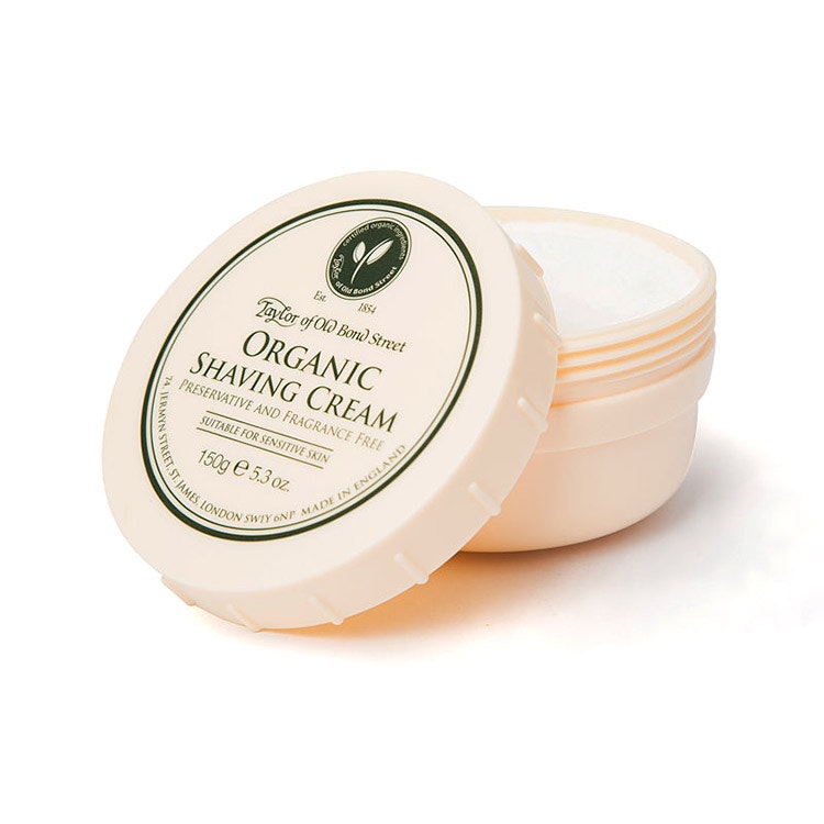 Taylor of Old Bond Street Organic Shaving Cream Bowl 150 g