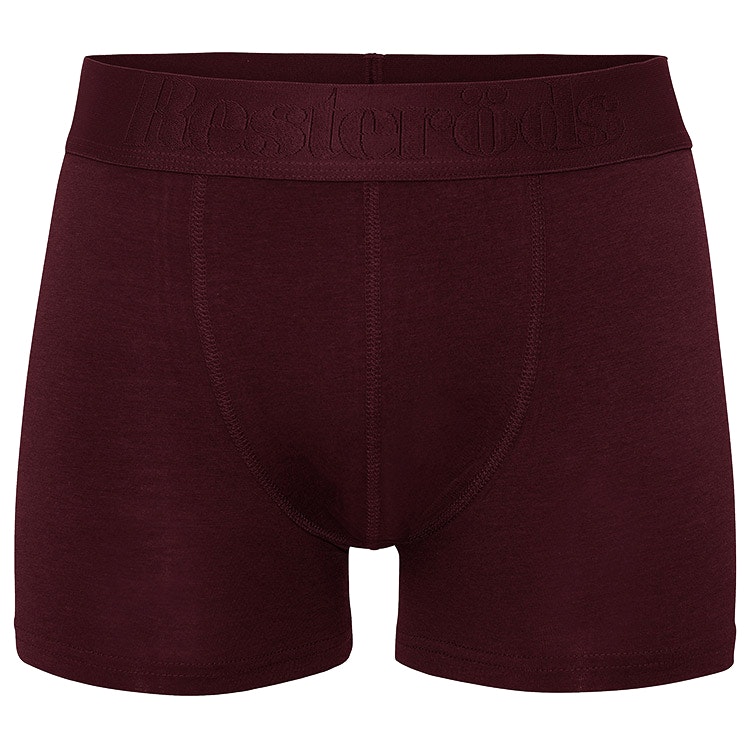 Resteröds Boxer Bamboo 5-pack Regular Leg Burgundy