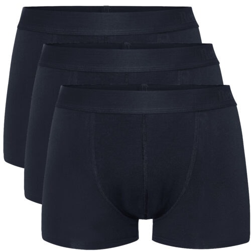 Resteröds Boxer Trunk Bamboo 3-pack - Short leg Navy