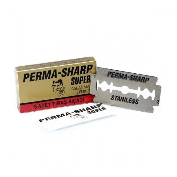 Perma Sharp Dubbelrakblad 5-p