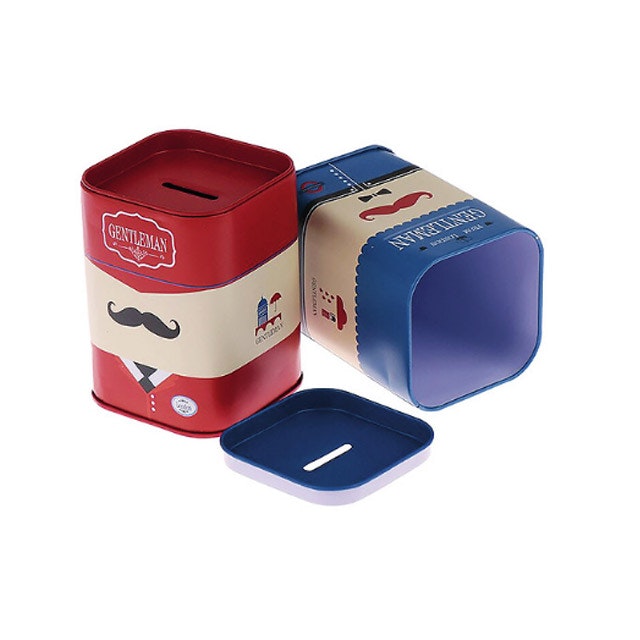 Blade Dispenser Retro Barbershop Blue